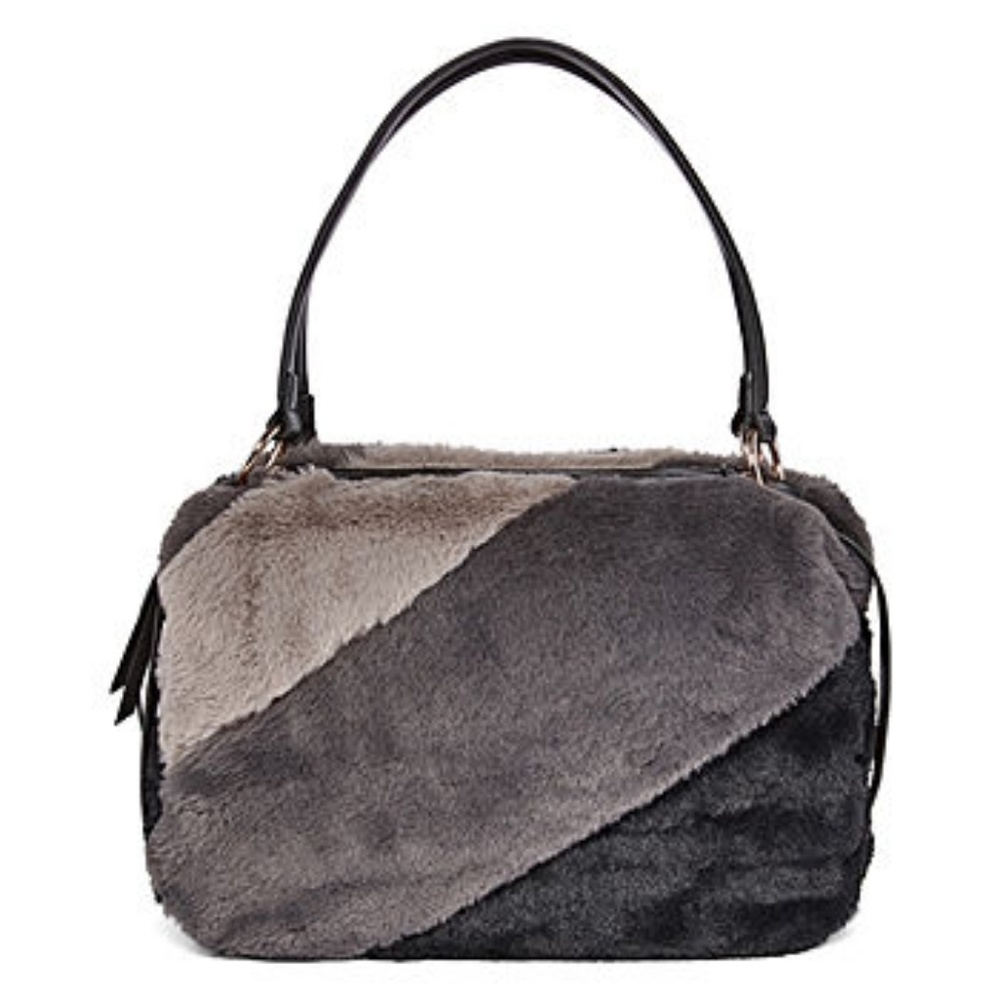 NWT Latique Fur-Tastic Satchel